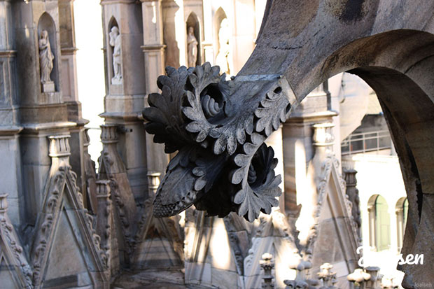 米蘭大教堂外部雕刻