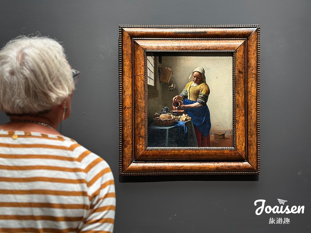 ▲ 維梅爾 - 倒牛奶的女僕
